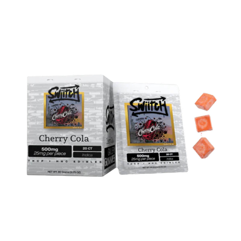 Swiitch (500MG) Cherry Cola - THCP + HHC Gummies