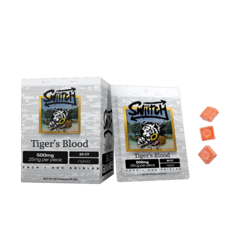 Swiitch (500MG) Tigers blood - THCP + HHC Gummies
