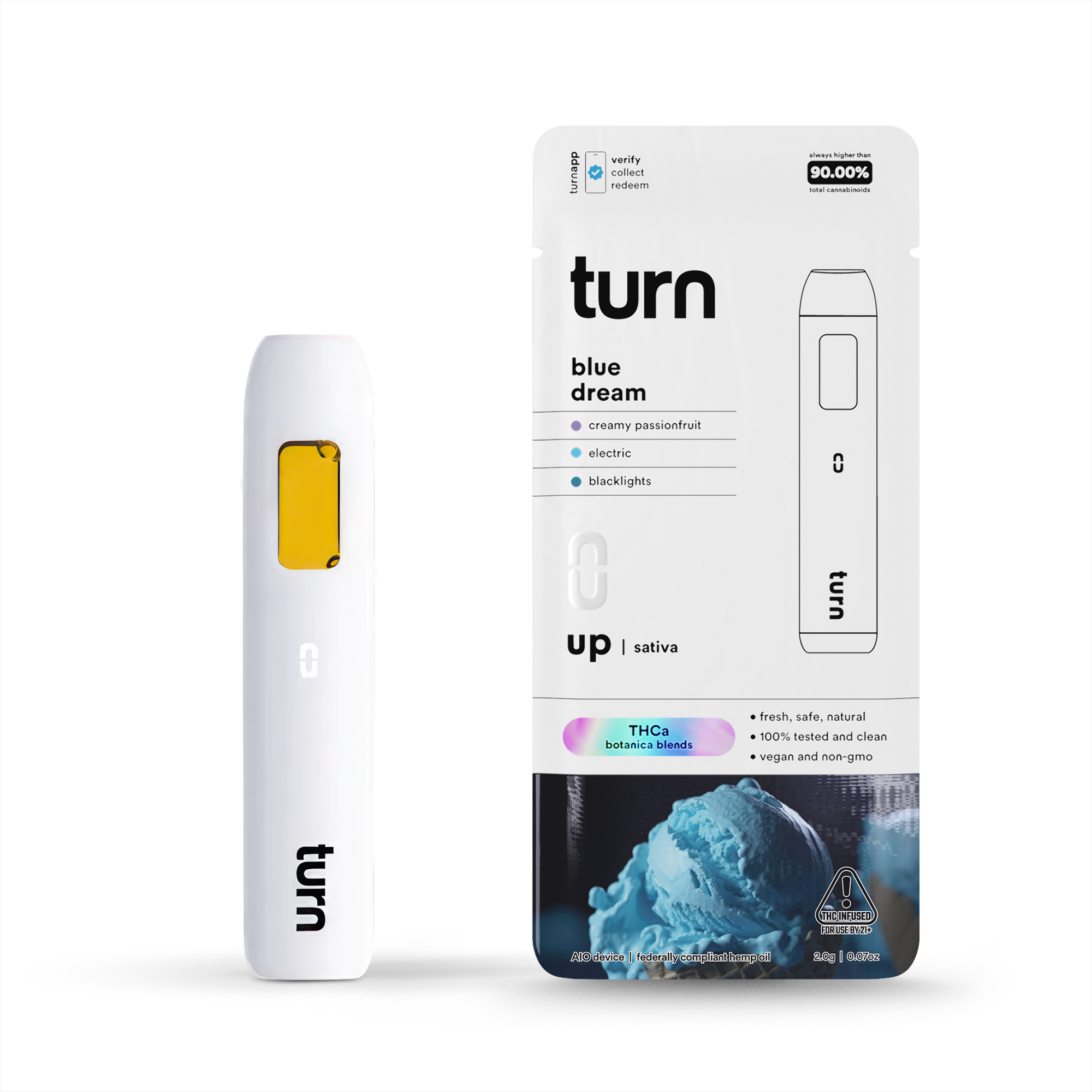 Turn - 2G THCa Blue Dream - sativa