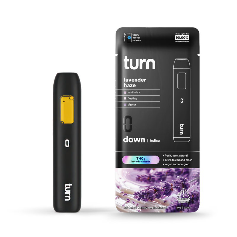 Turn - 2G THCa Lavender Haze - indica